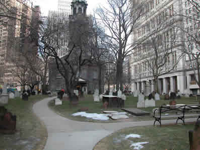 New York (Manhattan) - Trinity Church Cemetery